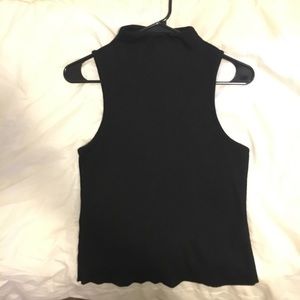 Topshop turtle neck tank